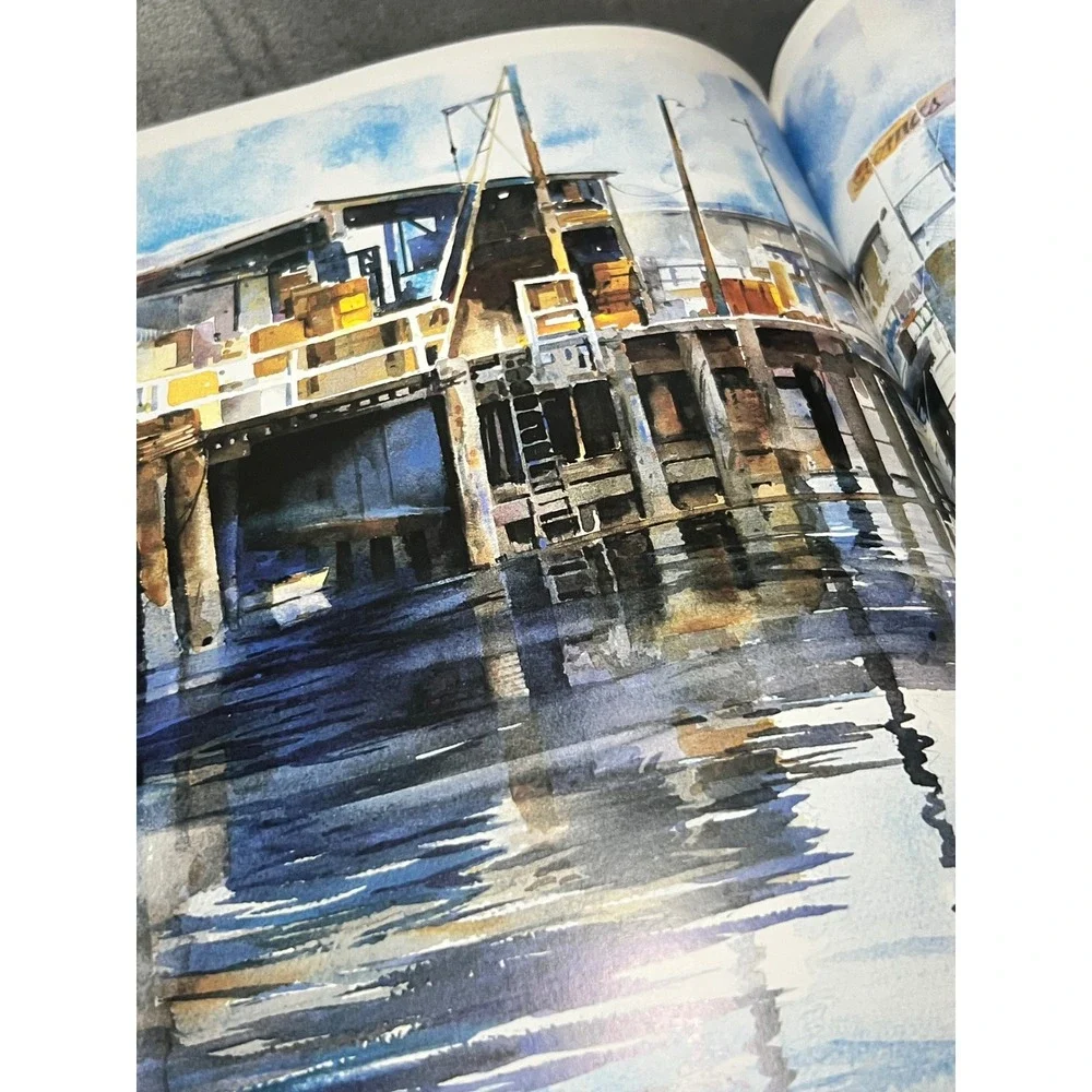 How to Draw Paint Watercolors Walter Foster 1991 Vintage Art Instruction Book